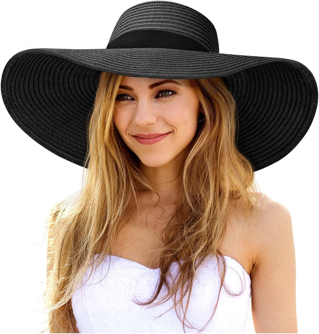 Oversized Wide Brim Straw Hat