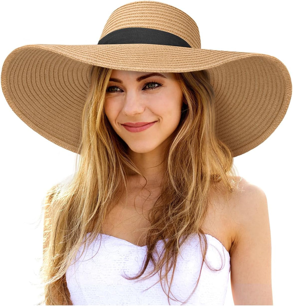 Oversized Wide Brim Straw Hat
