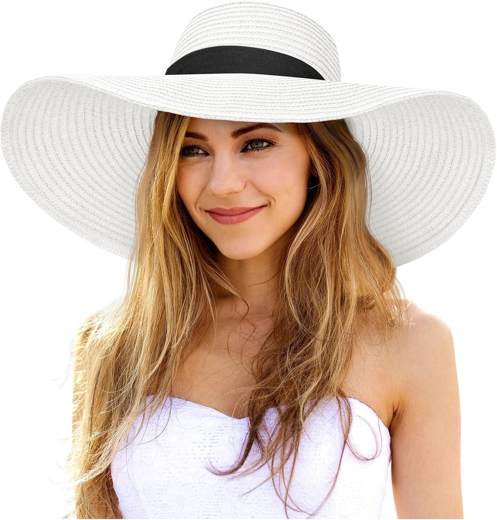 Oversized Wide Brim Straw Hat